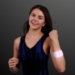 White Thick Glow Bracelets (Pack of 25) - PA11581-WT