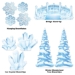 Winter Wonderland Prom Kit (64 Total Pieces Per Kit) - 56204