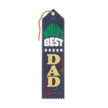 World's Best Dad Award Ribbon