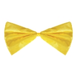 Yellow Bow Tie (Pack of 12) yellow bow tie, silk bow tie, elastic bow tie, one size fits most bow tie, costume accessories, party bow ties, yellow party accessories, Party Express bow ties, pack of 12 bow ties