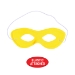 Yellow Fabric Hero Mask (Pack of 12) - 66605-Y