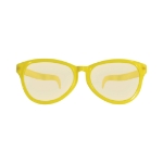 Yellow Jumbo Glasses (Pack of 12) yellow jumbo glasses, oversized novelty glasses, yellow party glasses, costume glasses, photo booth props, one size fits most glasses, cosmetic use only, Party Express glasses