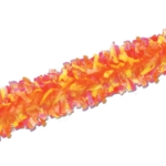 Yellow, Orange and Red Tissue Festooning