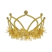 Gold Plastic Fringed Tiara (Pack of 12) - 66580-Y