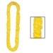 Yellow Soft-Twist Poly Leis