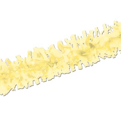 Yellow Tissue Festooning