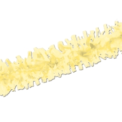 Yellow Tissue Festooning
