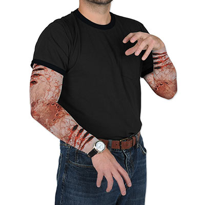 Zombie Bite Party Sleeves (Pack of 12) Zombie Bite Party Sleeves, zombie, halloween, party favor, wholesale, inexpensive, bulk