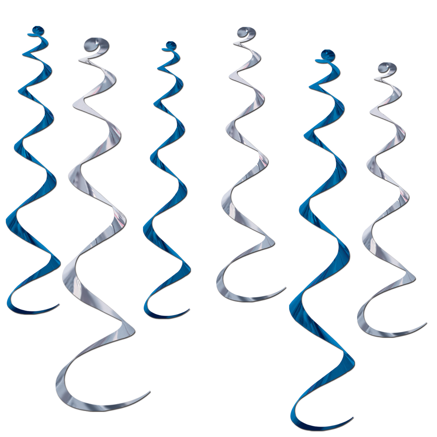 Blue and Silver