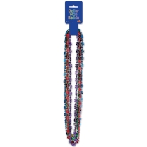 assortment of party beads that have dollar signs around the necklace in many colors