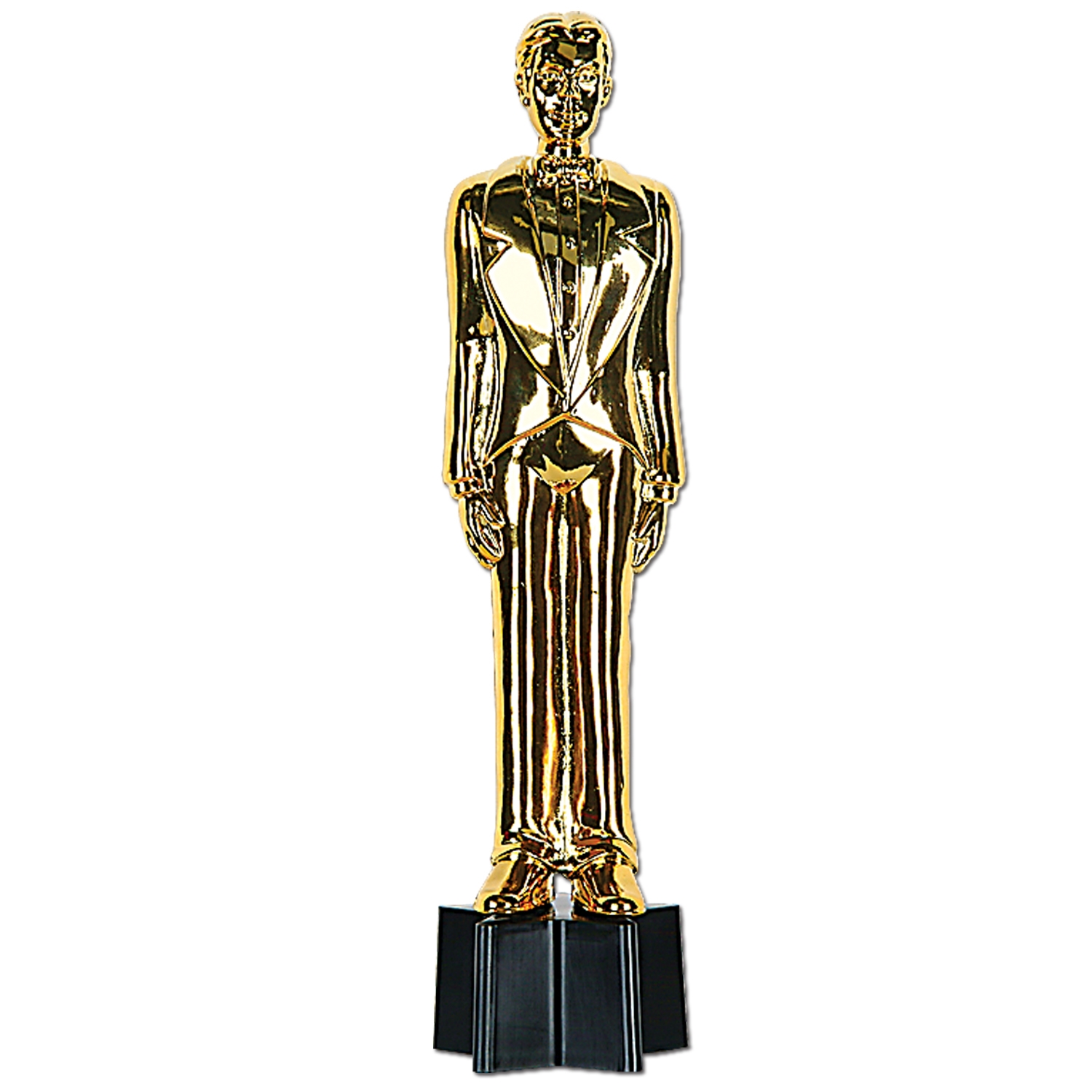 awards night statue in gold that looks like an Oscar award