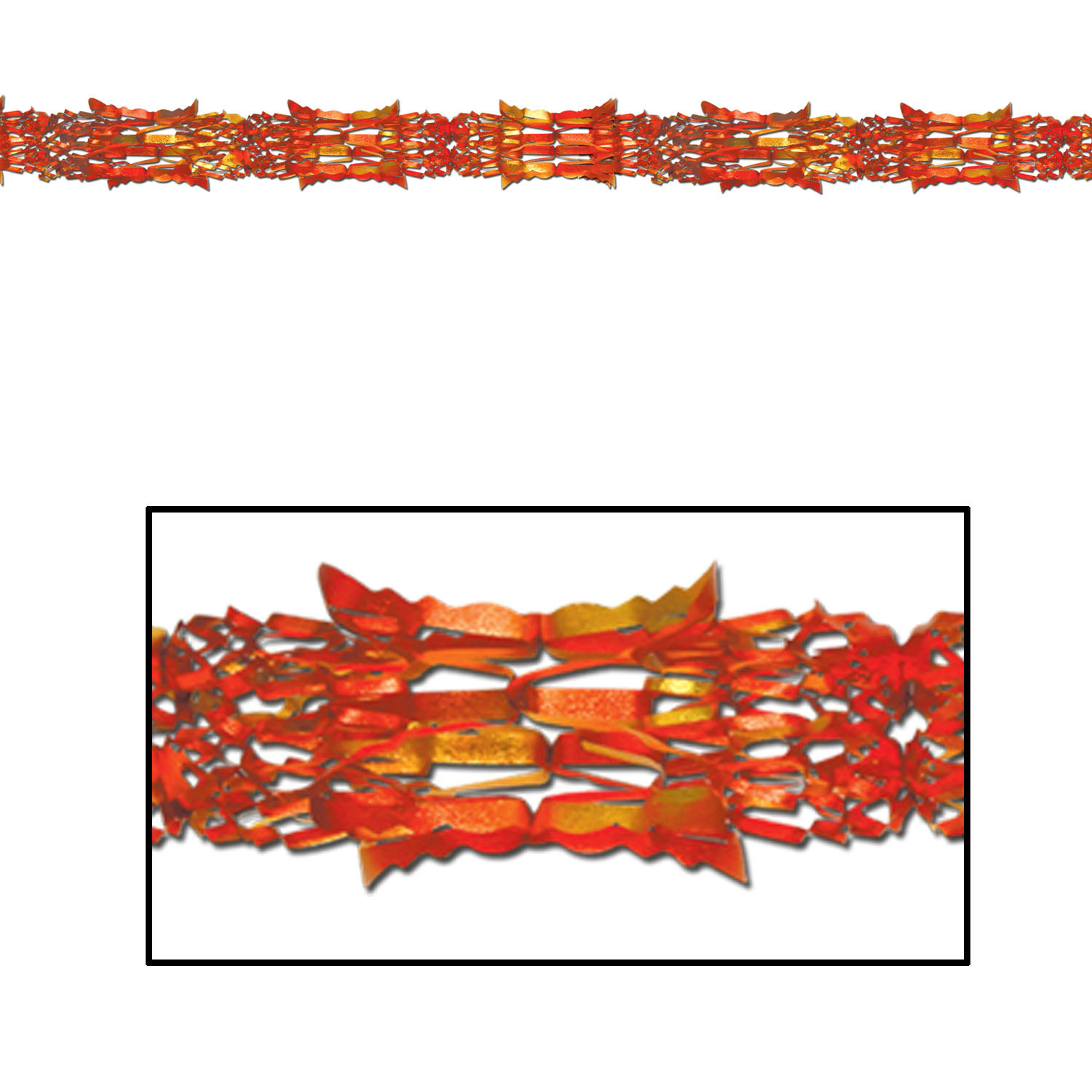 Golden-Yellow Orange and Red