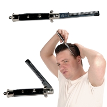 retro style switch blade comb