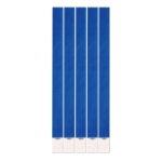 Waterproof material blue wristband for all sizes.