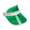 green plastic dealer visor