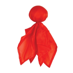 red football challenge flag