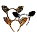 animal print ears headband novelty item