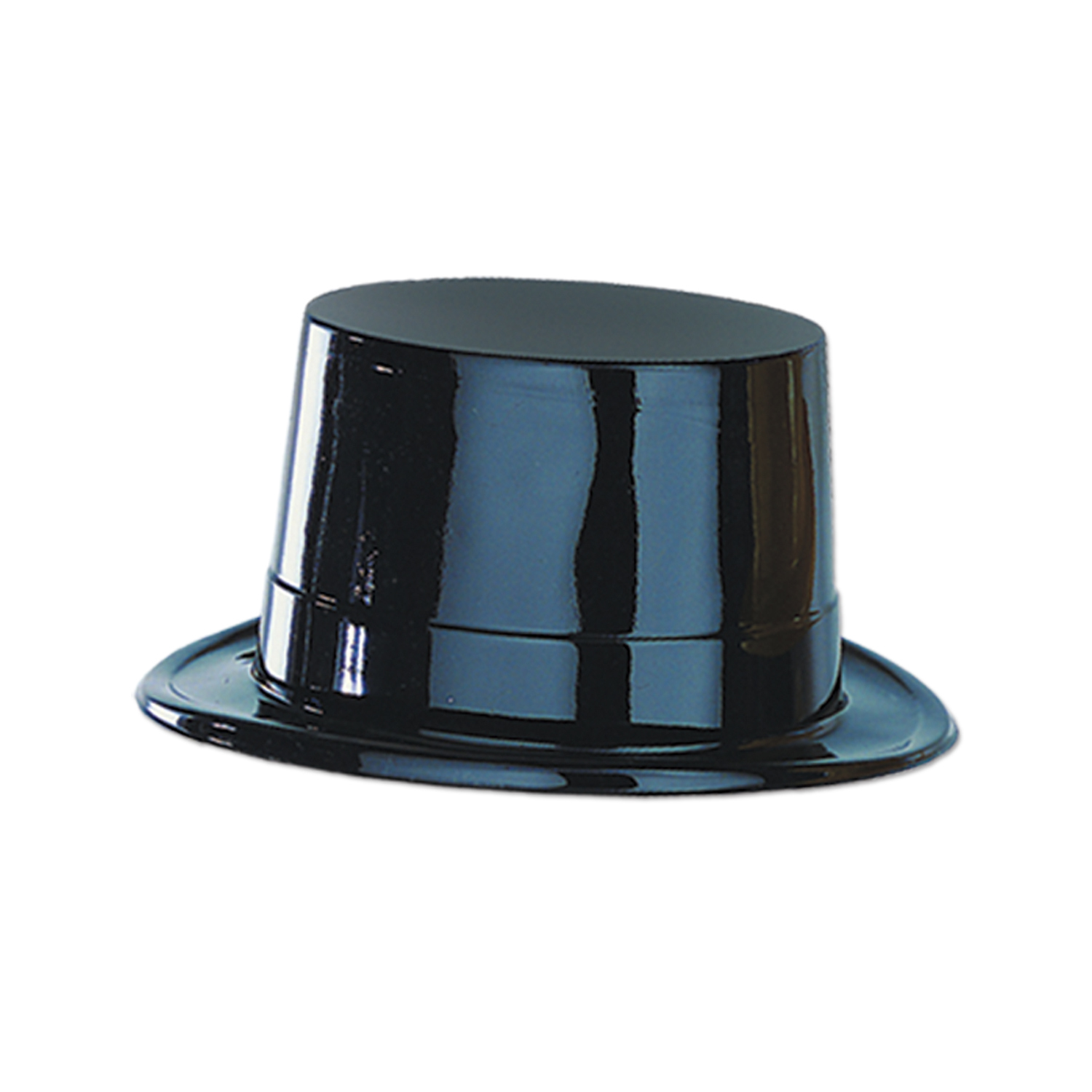 Plastic molded material shaped for the traditional top hat.