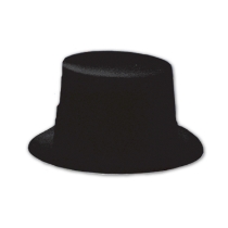 Black velour topper made of molded plastic material with a velour coating.