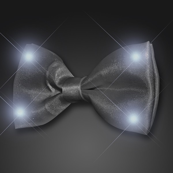 black light up bow tie