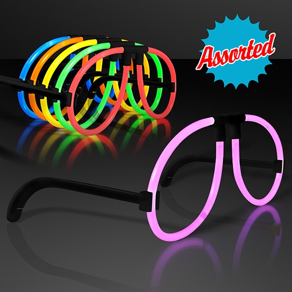 light up eye glasses in assorted colors