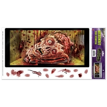 Halloween Microwave Door Decoration (Pack of 12) Zombie, door cover, halloween, microwave, haunted, murder, scary 