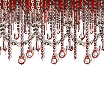 Bloody Chains & Hooks Backdrop (Pack of 6) Bloody Chains, Hooks, backdrop, halloween, photo, scary, horror 
