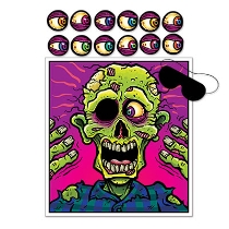 Silly looking zombie game with a missing eye and has an eyepatch