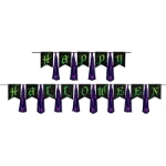 Happy Halloween Tassel Streamer (Pack of 12) Happy Halloween Tassel Streamer, Happy Halloween, streamer, halloween, decoration wholesale, inexpensive, bulk