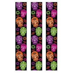 Day Of The Dead Party Panels (Pack of 36) Day Of The Dead, Party, Panels, halloween, skull, floral