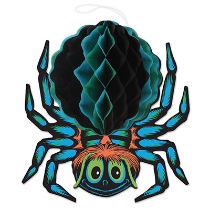 Vintage Halloween Tissue Spider (Pack of 12) Vintage Halloween Tissue Spider, Holiday parties, Halloween, Decorations, Spiders
