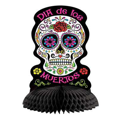 Day Of The Dead Centerpiece (Pack of 12) Day Of The Dead Centerpiece, day of the dead, centerpiece, halloween, decoration, wholesale, inexpensive, bulk