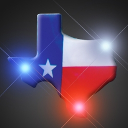Texas Blinking Pin (Pack of 12) Texas Blinking Pin, texas, blinking, pin, light up, party favor, western, new years eve, halloween, wholesale, inexpensive, bulk