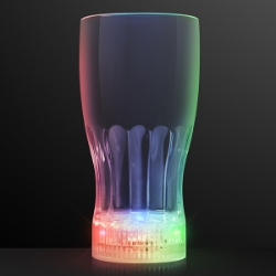 Plastic LED Cola Glasses (Pack of 12) Plastic LED Cola Glasses, Light up drinking glasses, Light up soda drinking glasses, Light up drinkware