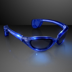 Blue Light Up Flashing Sunglasses (Pack of 12) LED Blue Light Up Flashing Sunglasses, Blue Light up sunglasses, light sunglasses,  eye glasses, light up eye glasses