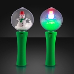 LED Spinning Snowman Light Wand (Pack of 12)  LED Spinning Snowman Light Wand, Snowman light up wand, Light up wand, Christmas Party favors, Christmas Party gifts