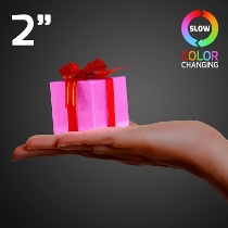 Light Up color changing gift boxes. These light up gift boxes are great for those who like to go above and beyond with gift giving.