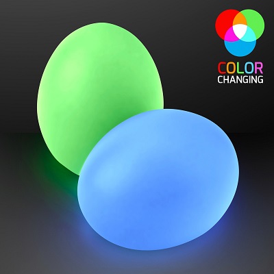 Light Up Easter Eggs. These light up Easter eggs add a fun a different twist to hunting for eggs.