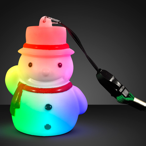 Light Up Snowman Necklace. This Light Up Snowman is the perfect holiday party outfit accessory.