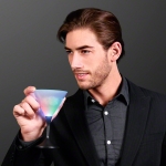 LED Martini Glass with Classy Base. This LED Martini Glass will add a little flare to drinking.
