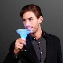 LED Margarita Glass with Black Base. This LED Margarita Glass will add some class to drinking.