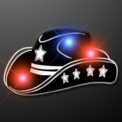 Black Cowboy Hat Flashing Pins. These Black Cowboy Hat Flashing Pins are the perfect addition to cowboy outfits.