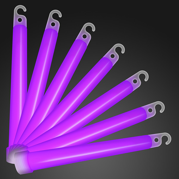 6" Premium Purple Glow Sticks. These Purple Glow Sticks are perfect for glow in the dark parties.