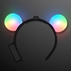Color Change LED Mouse Ears. These Color Change LED Mouse Ears are perfect for glow in the dark parties.