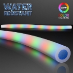 Light Up Pool Noodle Float w/ Water Resistance and Color Change. This Light Up Pool Noodle will bring a new kind of fun to a late night swim.