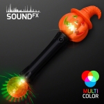 Witchy Pumpkin Light Up Wand w/ Sound Fx. This Witchy Pumpkin Wand is the perfect addition to any witch outfit.