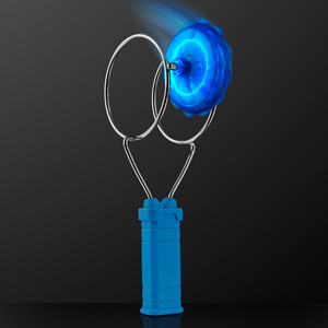 This Blue LED Magnetic Gyro Wheel fun for a birthday party favor