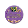 1 3/4" Custom Mardi Gras Button Custom Mardi Gras Button, Mardi Gras, Button, party favor, wholesale, decoration, bulk