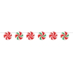 Peppermint Streamer (Pack of 12) Peppermint Streamer, peppermint, streamer, Christmas, decoration, wholesale, inexpensive, bulk