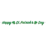 Foil Happy St. Patrick's Day Streamer